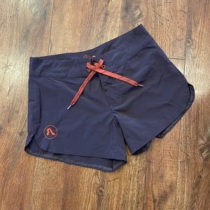 Flylow River Shorts - Purple/Orange